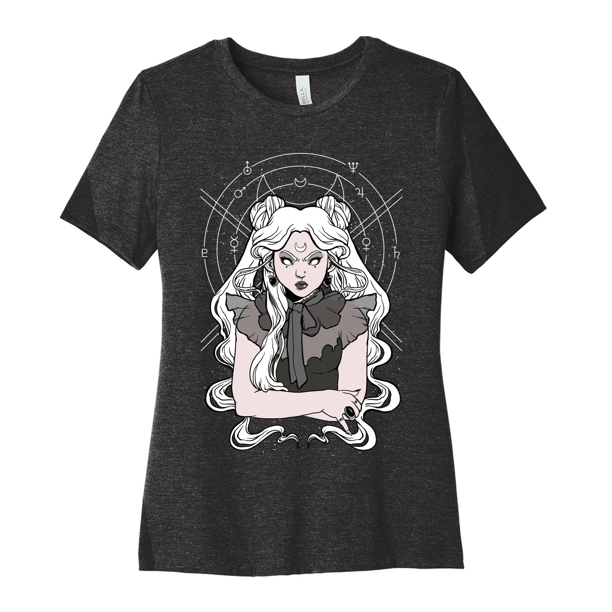 Goth Usagi (Sailor Moon Parody) Women's Cotton Tee